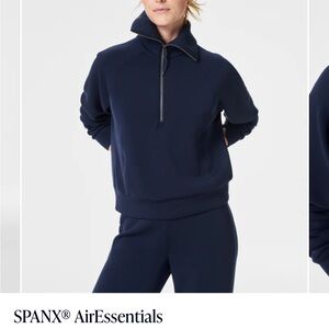 SPANX Navy AirEssentials Pullover